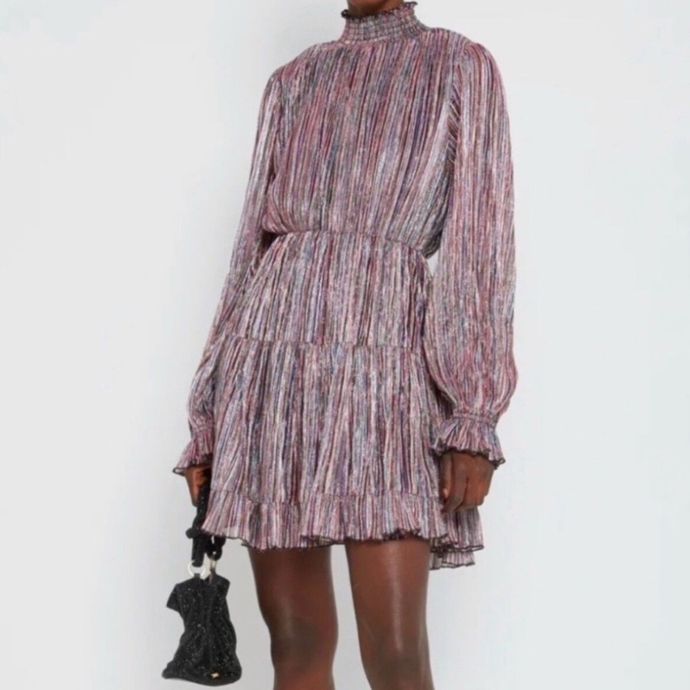 OPT multi color metallic dress NEVER WORN